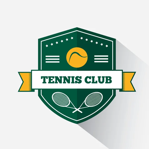 Logo design tennis — Stock Vector