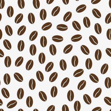 Kahve çekirdekleri ile pürüzsüz desen