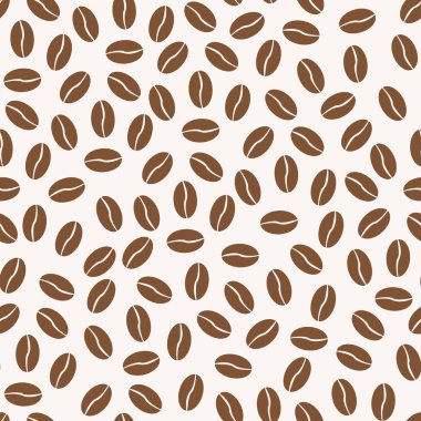 Kahve çekirdekleri ile pürüzsüz desen