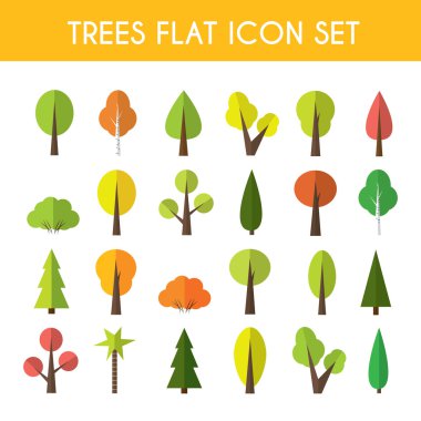 ağaç Icon set