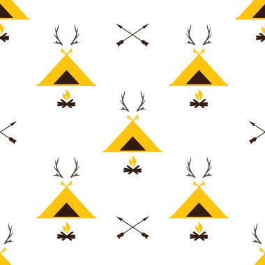 Şirin seamless modeli kamp