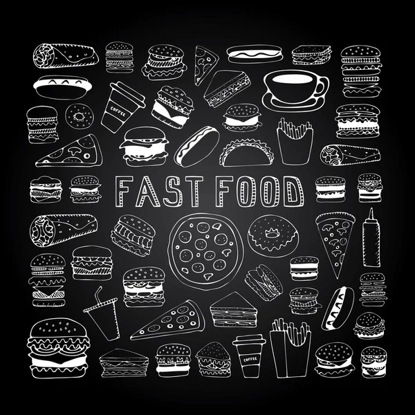 Food doodle Vector Art Stock Images | Depositphotos