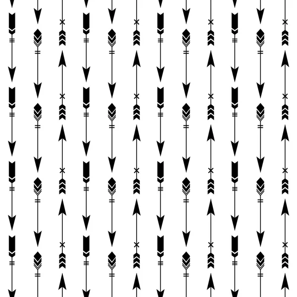 Aztec arrows seamless pattern. — Stok Vektör