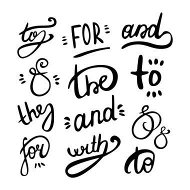 Ve işaretleri ve catchwords