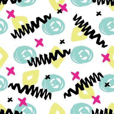 Modern hipster kesintisiz geometrik desen