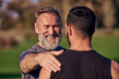 Baba ve oğul bir arada.