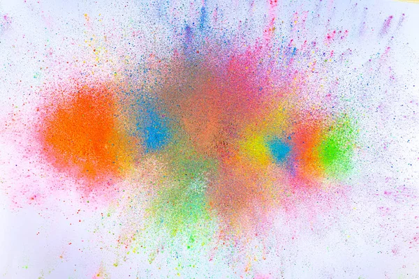 Explosión Brillante Tintas Colores — Foto de Stock