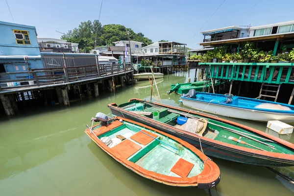 Pueblo pesquero Tai O — Foto de Stock