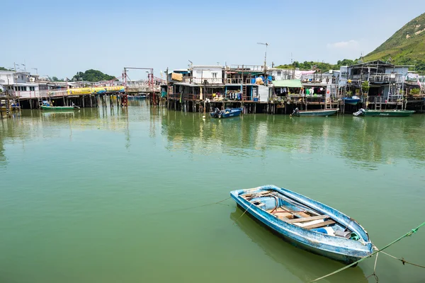 Pueblo pesquero Tai O en Hong Kong — Foto de Stock