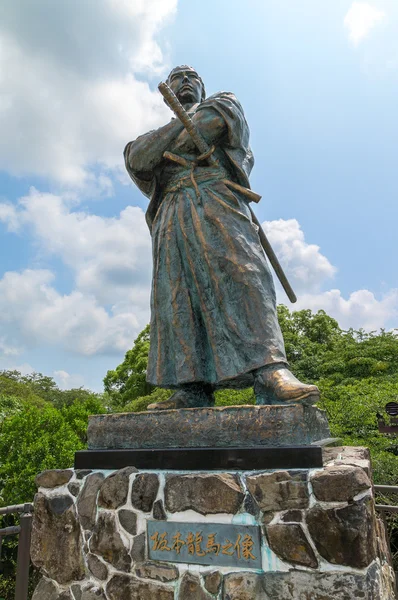 Socha z ryoma sakamoto v nagasaki, Japonsko — 图库照片