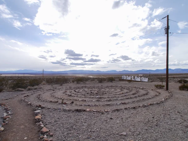 Rhyolite Ghost Town — Zdjęcie stockowe