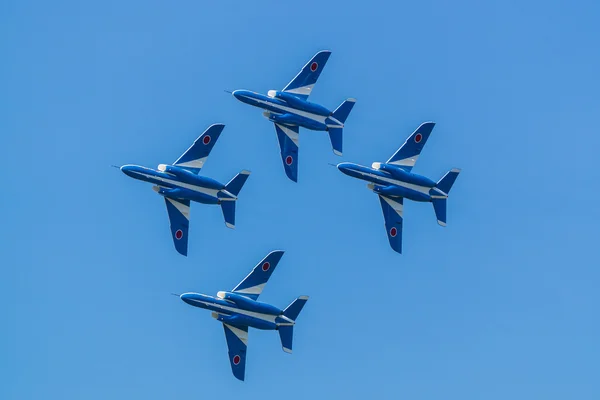 Demonstration Flights of Blue Impulse — Stock Photo, Image