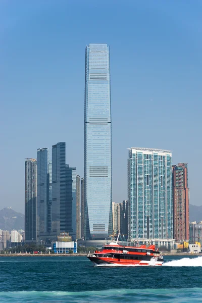 Victoria Harbour in Hong Kong — Stock Photo, Image