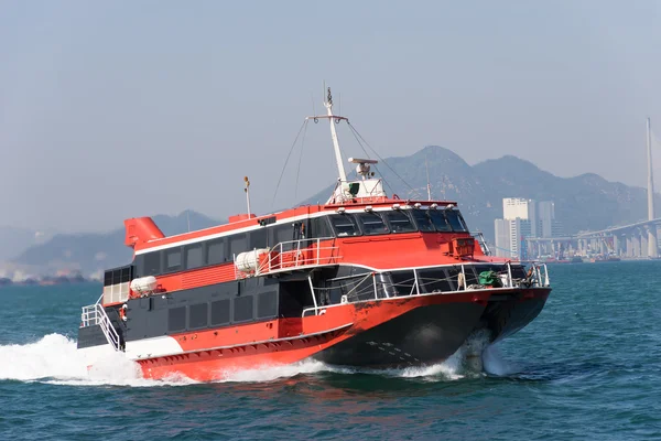 Jetfoil ferry in Hong Kong — Stock Photo, Image