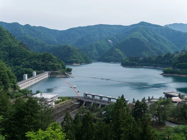 Lac Okutama à Tokyo, Japon — Photo