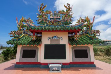 Ishigaki Island, okinawa Japonya Çin mezarlığı