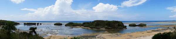 Star zandstrand van Iriomote Island — Stockfoto