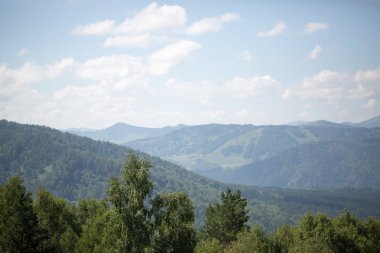 Altay yeşil tepeler