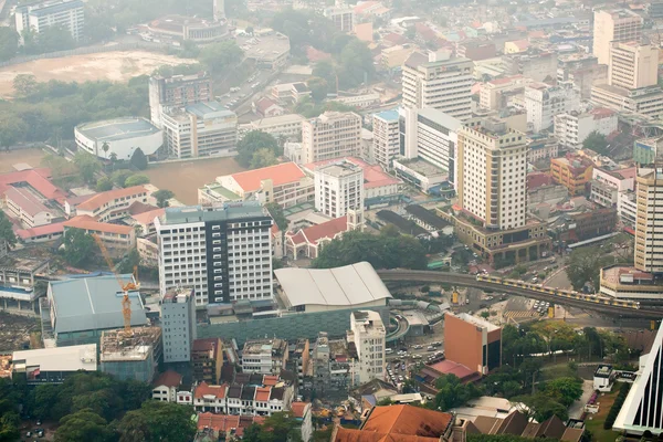 Προβολή cityscape Κουάλα Λουμπούρ, Μαλαισία — Φωτογραφία Αρχείου