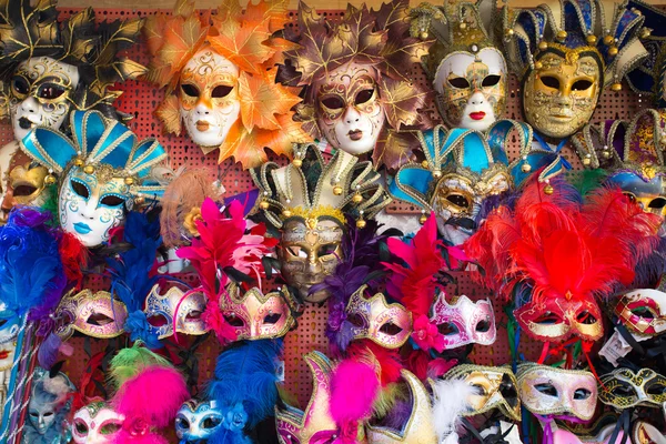 Colorful Venetian mask — Stock Photo, Image