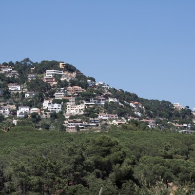 Barcelona panoramik görebilmek için. İspanya