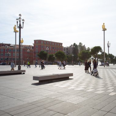 Plaza massena Meydanı şehrin güzel, Fransa