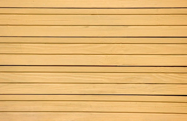 Textura Painéis Madeira Pintados Frescos Cobertos Com Tinta Amarela — Fotografia de Stock