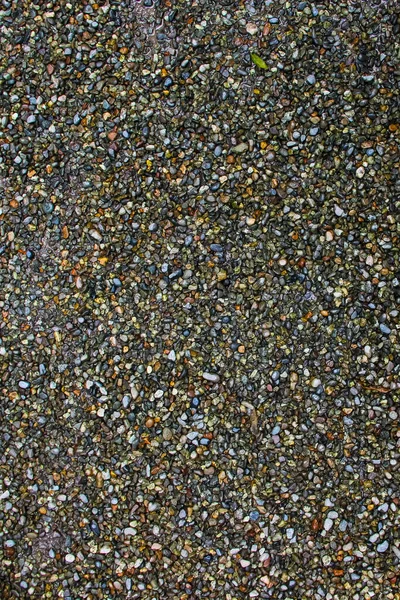 Pebbles Molhados Forma Diferente Tamanho Cor Como Fundo — Fotografia de Stock