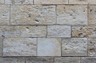 Doğal taşlardan yapılmış duvar