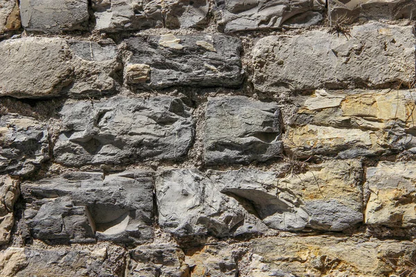 Muur Van Natuursteen — Stockfoto