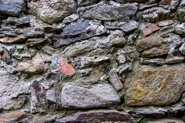 Muur Van Natuursteen — Stockfoto