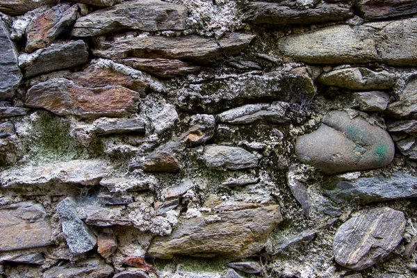 Muur Van Natuursteen — Stockfoto