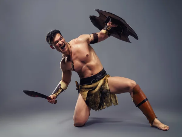 Ancient warrior — Stock Photo, Image