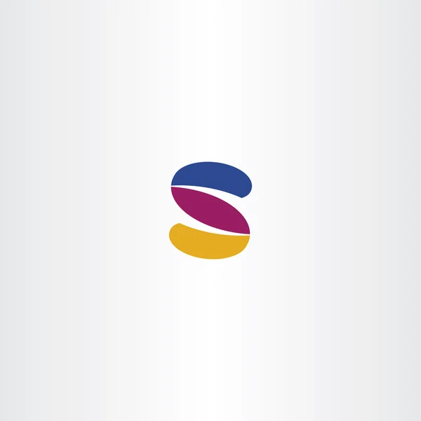 S Logo Logotyp Vektor Tech Symbol Zeichen Element Design — Stockvektor