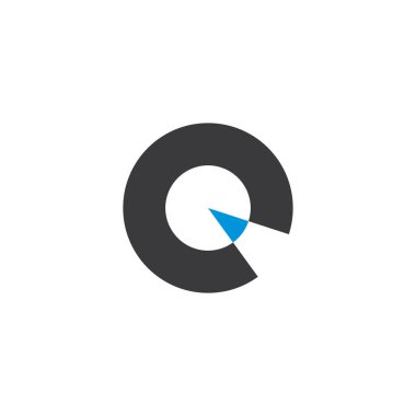 lerrer q veya o vektör logo tasarımı