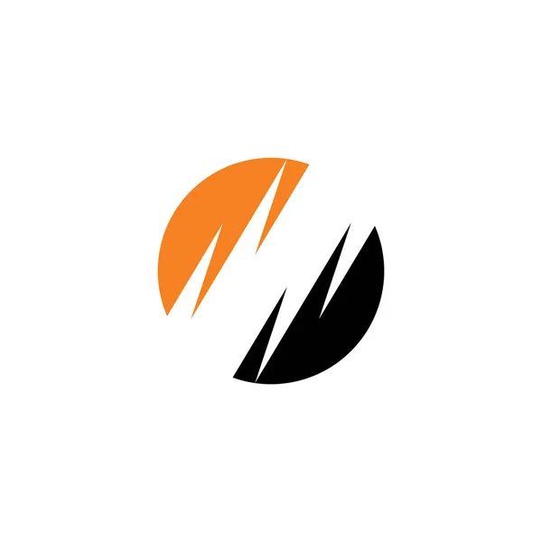 Abstract Circle Tech Icon Symbol Logo Design — Stock Vector
