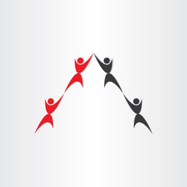 insanlar ekip çalışması evin çatı