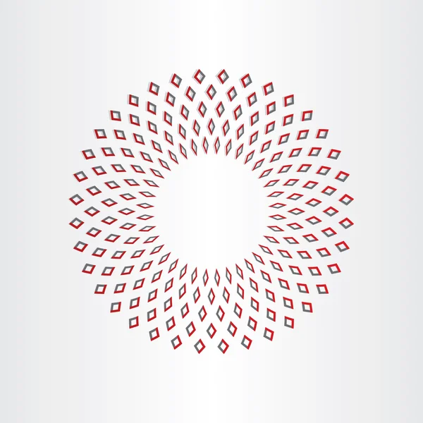 Abstrait cercle fond design — Image vectorielle