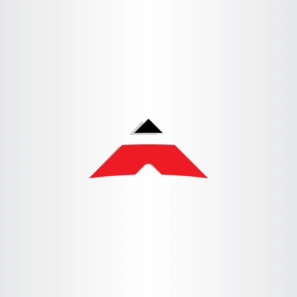 Litery stylizowane ikona designu — Wektor stockowy