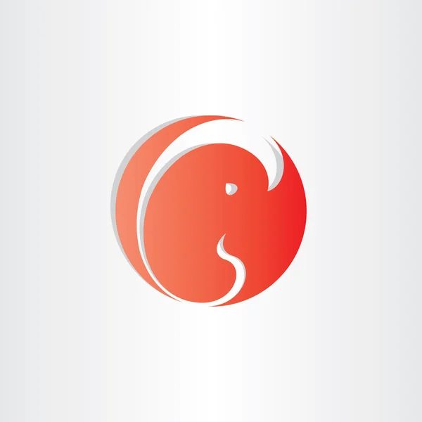 Embryo foetus pictogram ontwerpelement — Stockvector