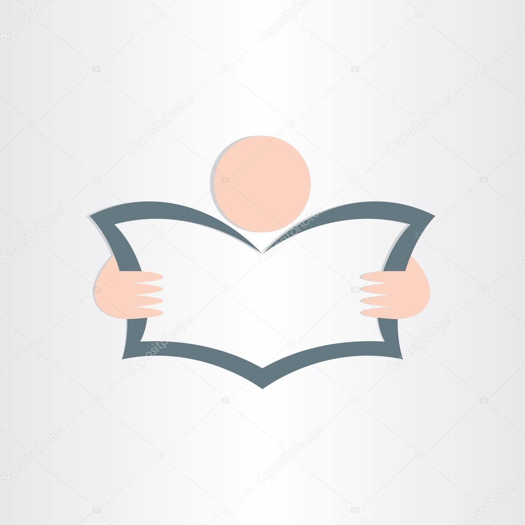 Man Reading Newspaper Book Or Map Icon Design Business Work Education Background Vector By Blaskorizov Man Reading Newspaper Book Or Map Icon Design Business Work Education Background Vector By Blaskorizov