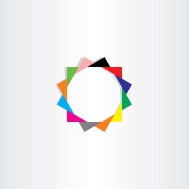 renk yıldız üçgen ile