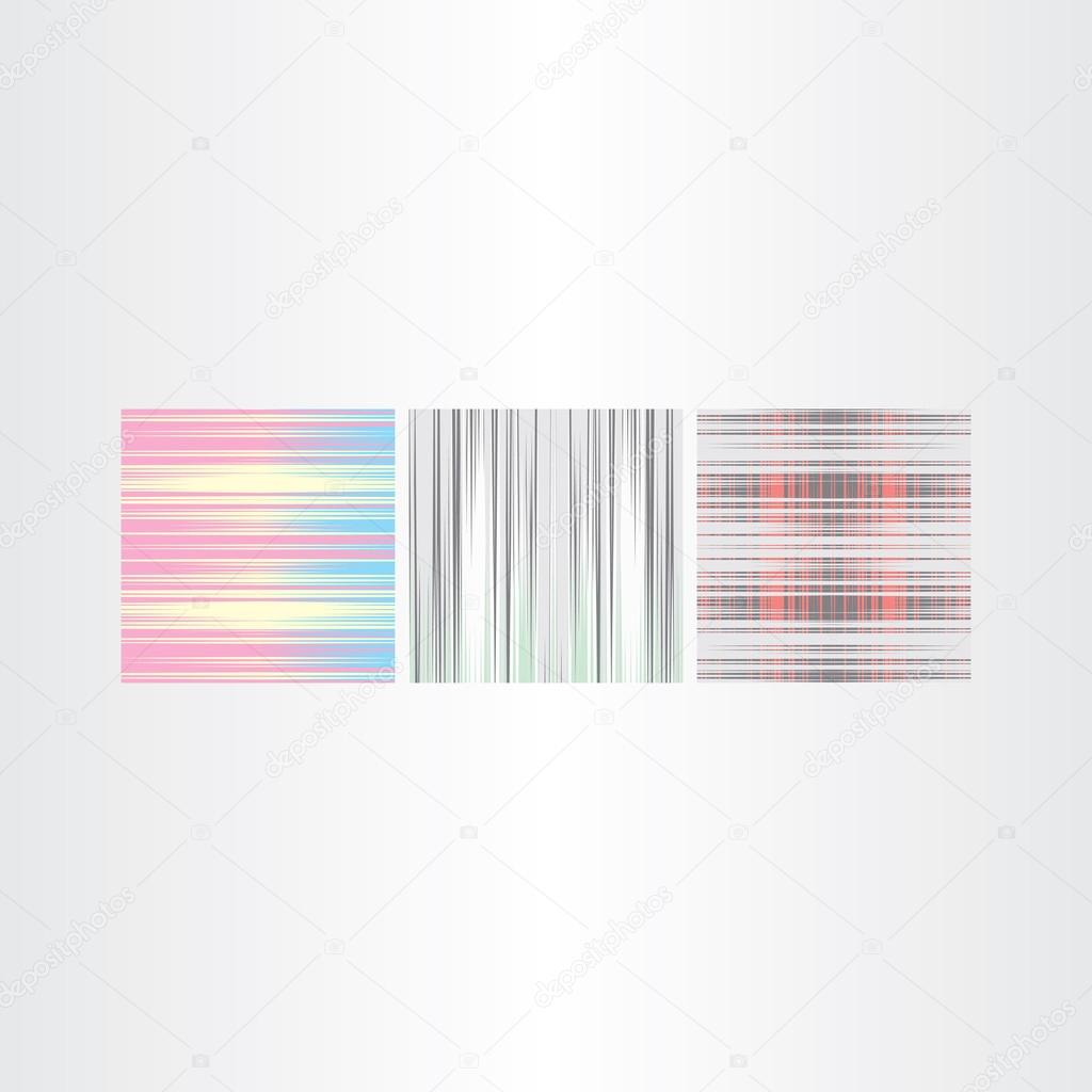abstract vector backgrounds set