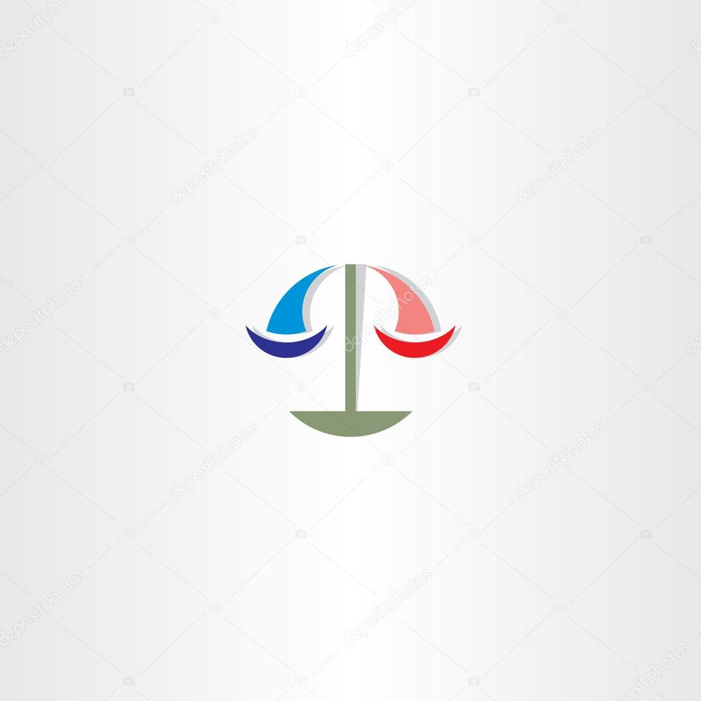 Lawyer scales of justice clip art logo sign emblem