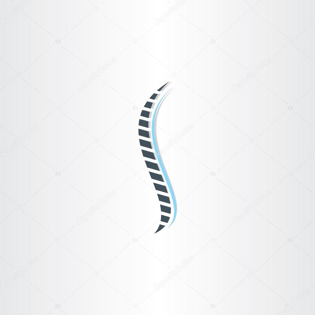 Spine icon vector design element logo symbol