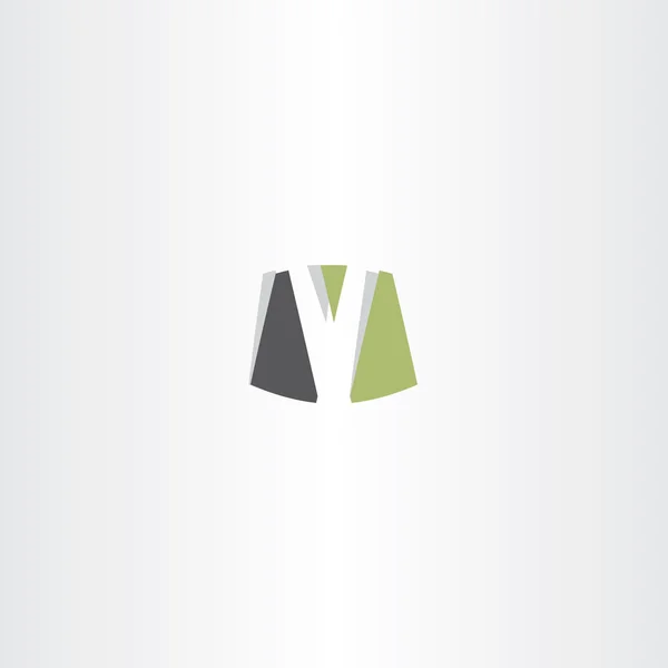 Logotype logo v letter v sign vector icon element — Stock Vector