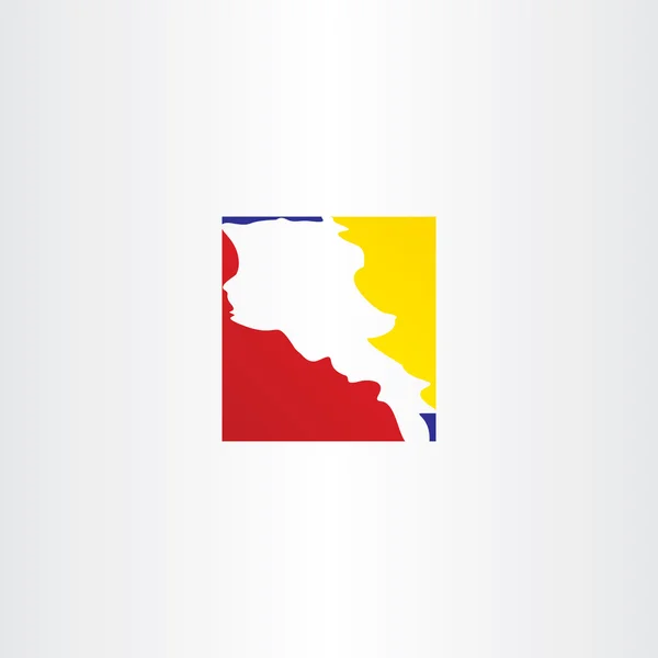 Logo Armenië Kaartpictogram vector — Stockvector