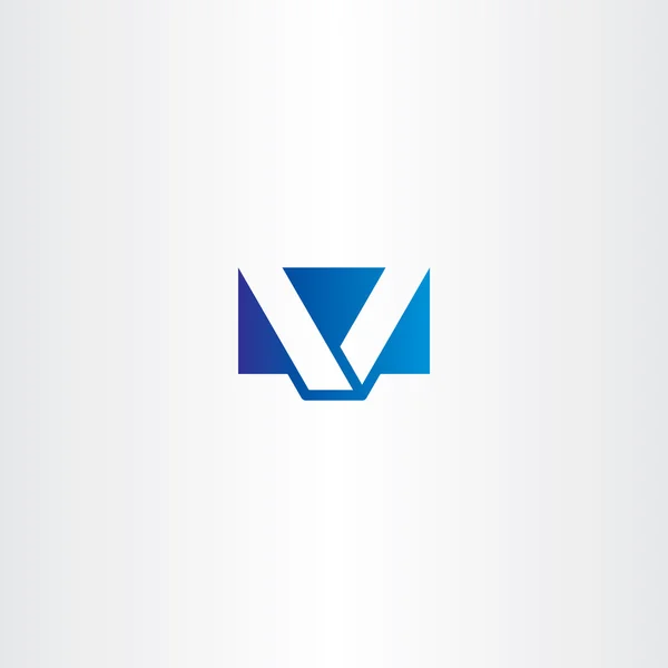 V logo symbol buchstabe v icon vektor design — Stockvektor