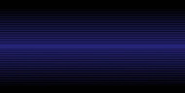 Gradient Transition Lattice. Striped halftone gradation texture. Fading line pattern. Vector Minimalist background with evenly spaced parallel Horizontal blue lines on black. Optical illusion effect