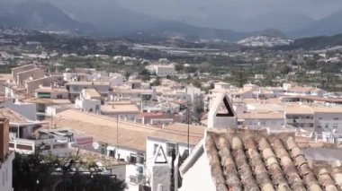 2021, Altea, Alicante, İspanya - kasabanın manzarası